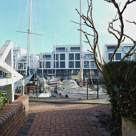 아파트 Hafenblick Marina 쿡스하펜